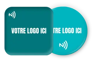 Plaque avis google NFC