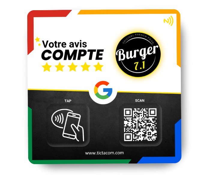 Carte NFC google