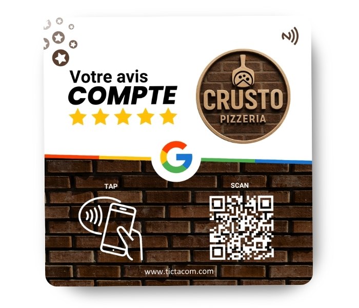 Carte NFC crusto