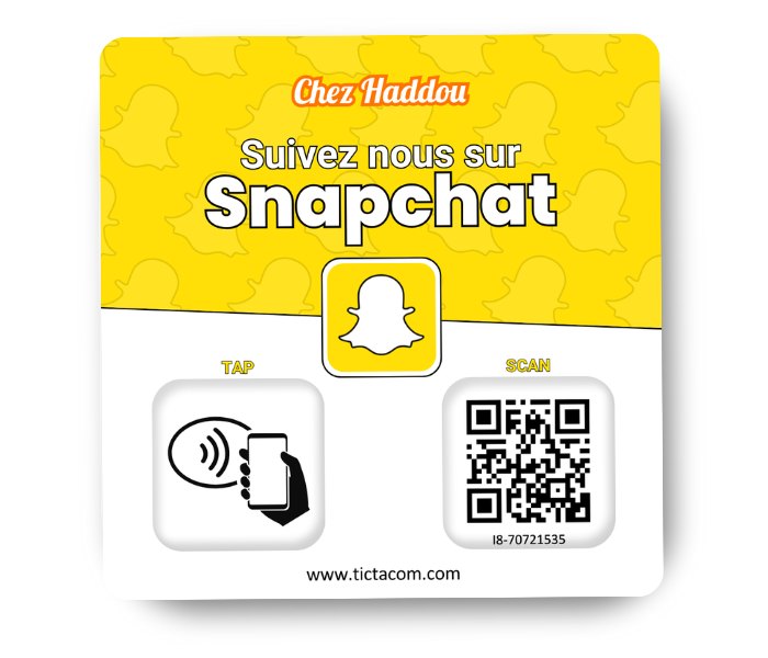 Carte snapchat
