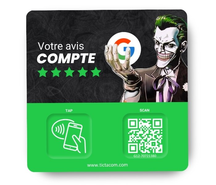 Carte NFC google