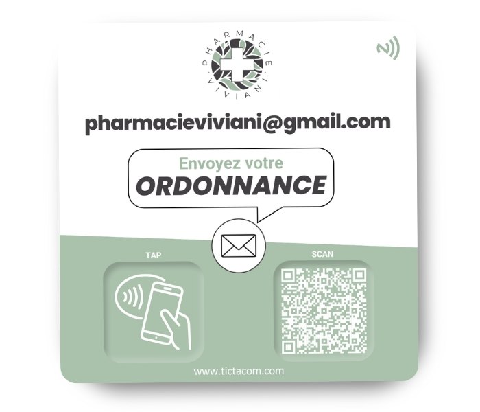 Carte NFC pharmacie