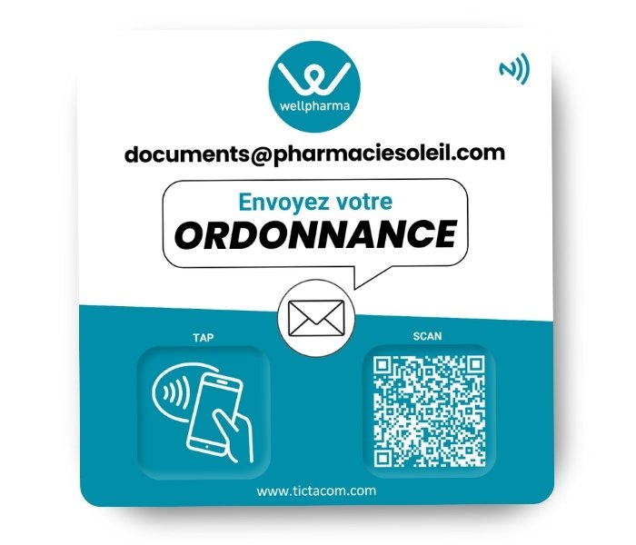 Carte NFC pharmacie