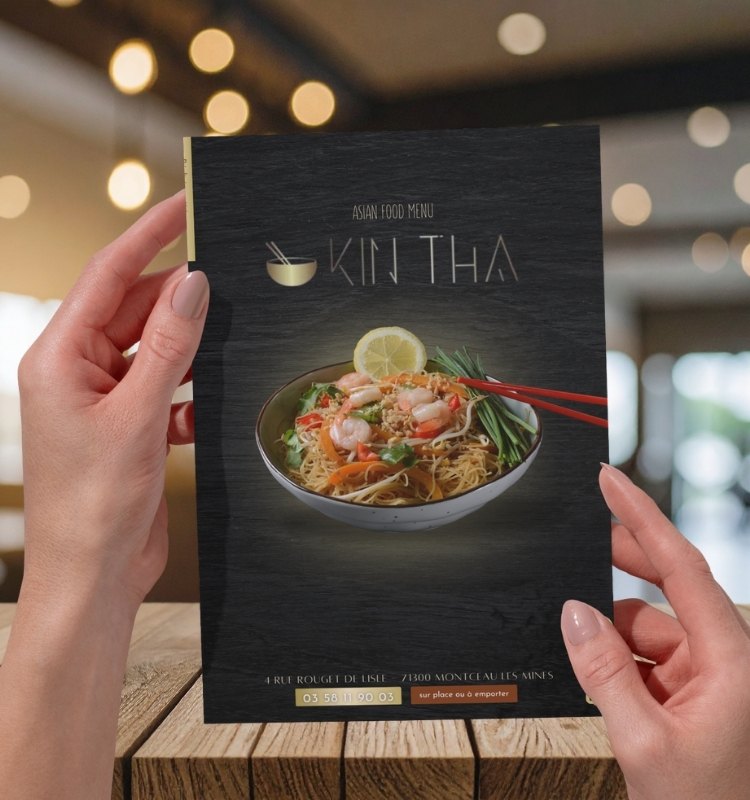 Flyer kin thai